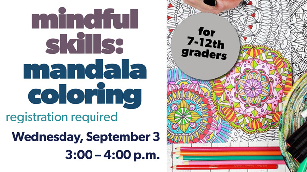 Mandala Coloring, click for details